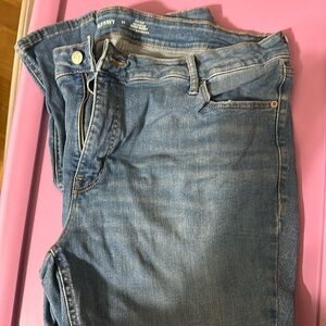 Old navy rockstar super skinny high rise jeans